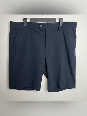 J. Lindeberg Golf Vent Shorts High Vent Mens 36 Blue Performance Stretch